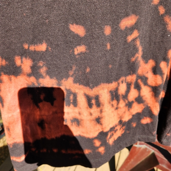 Custom bleach women's tshirt, Size Medium - Picture 2 of 4